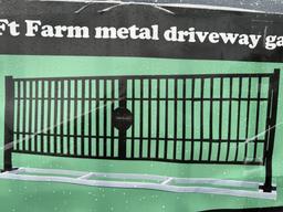 2022 Steelman 20' Farm Metal Driveway Gate