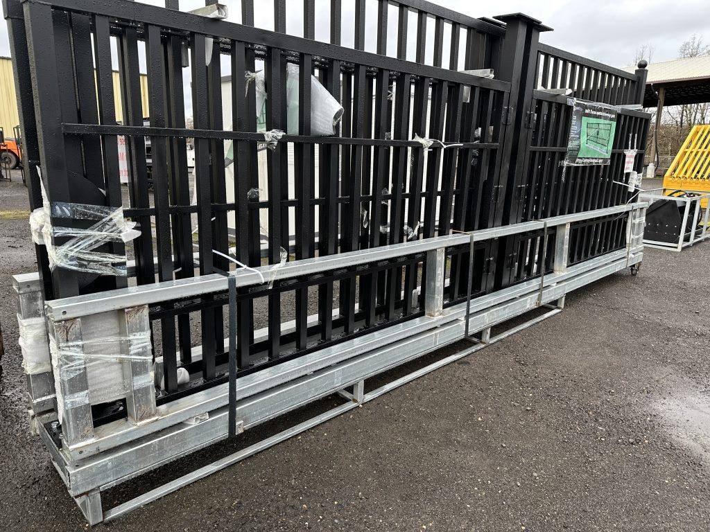 2022 Steelman 20' Farm Metal Driveway Gate