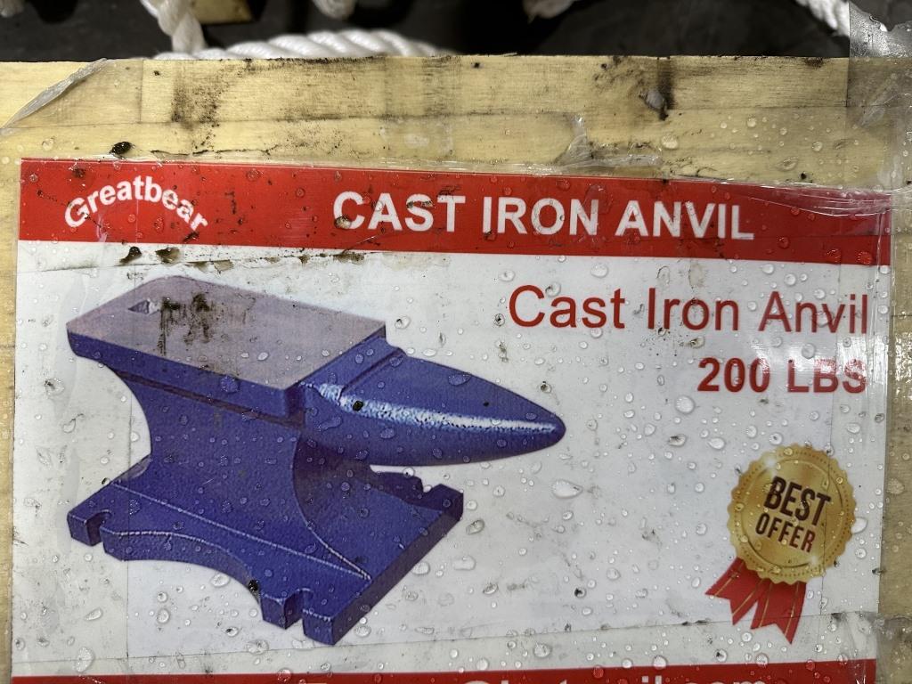 2022 Greatbear Cast Iron Anvil