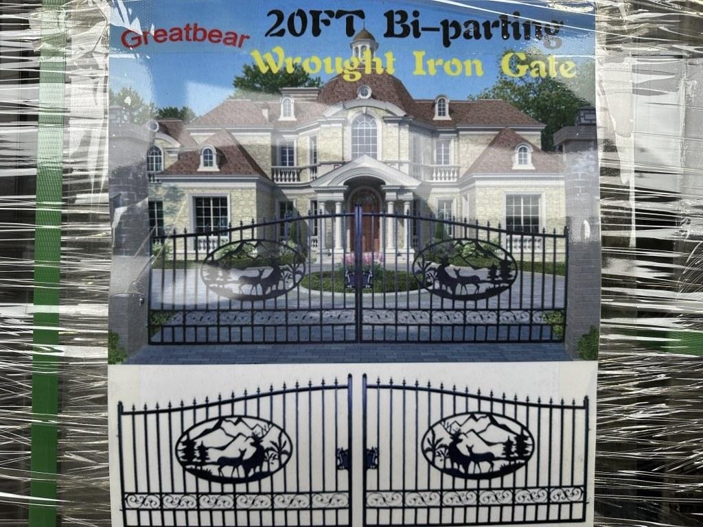 2022 Greatbear 20' Wrought Iron Gate