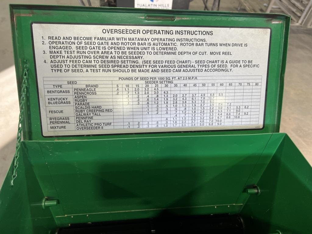 Ryan Mataway Overseeder