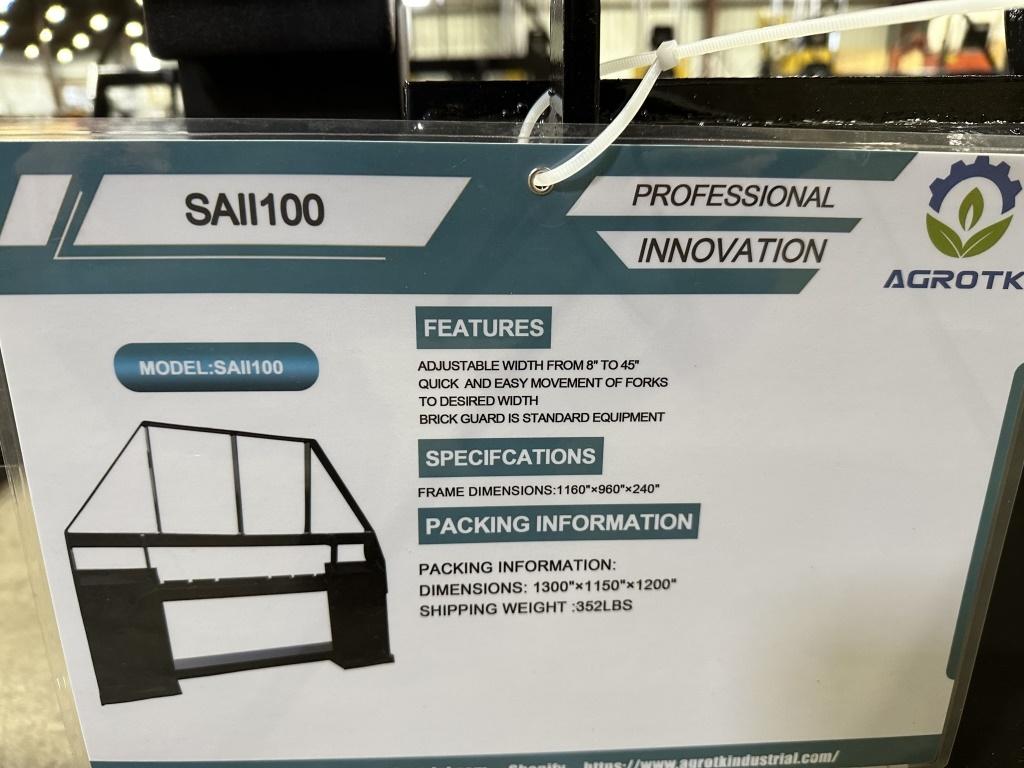 2022 Agrotk SAII 100 Fork Attachment