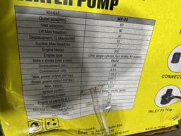 2022 AGT WP-80 Water Pump