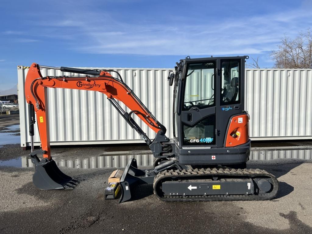 2022 CFG 40UF Mini Hydraulic Excavator
