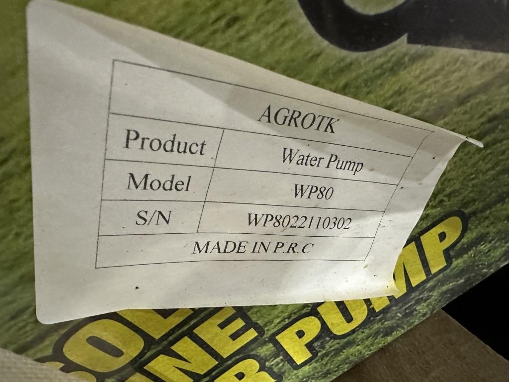 2022 AGT WP-80 Water Pump