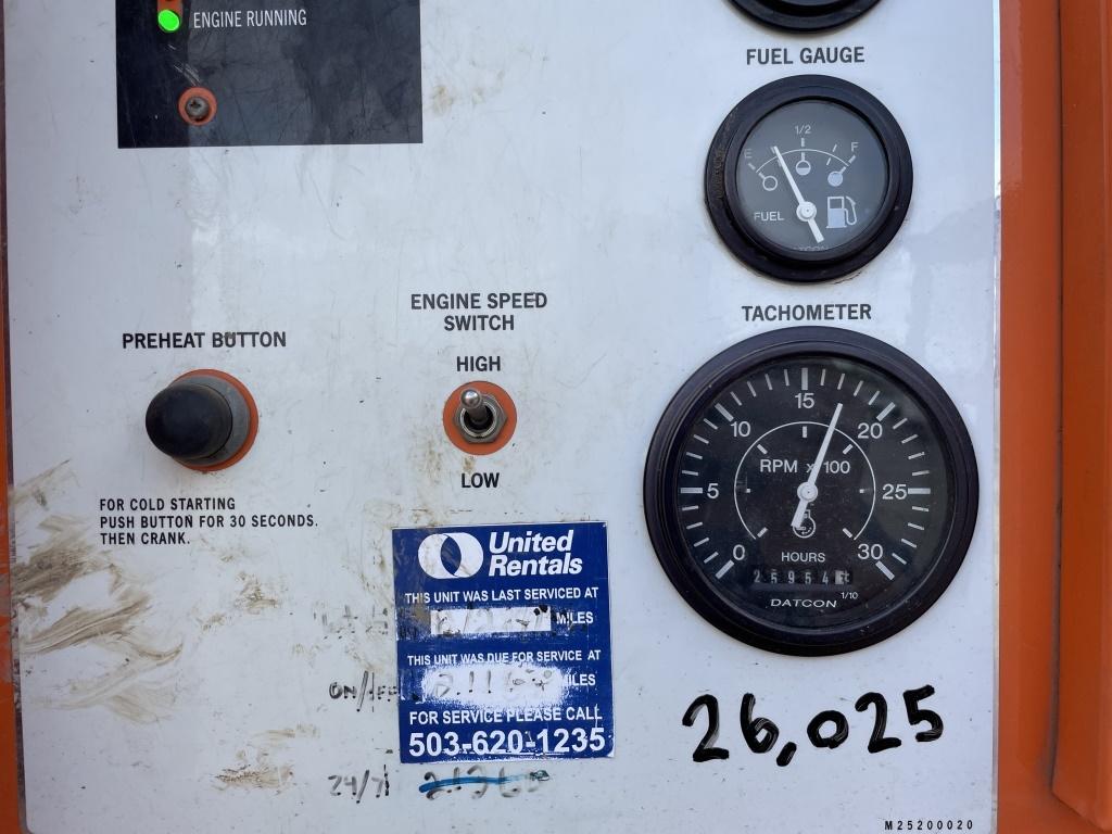 2001 MQ Power DCA-70SSJU Towable Generator