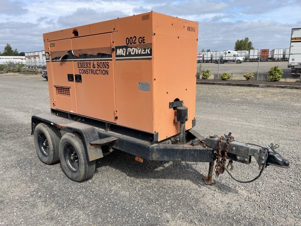 2001 MQ Power DCA-70SSJU Towable Generator