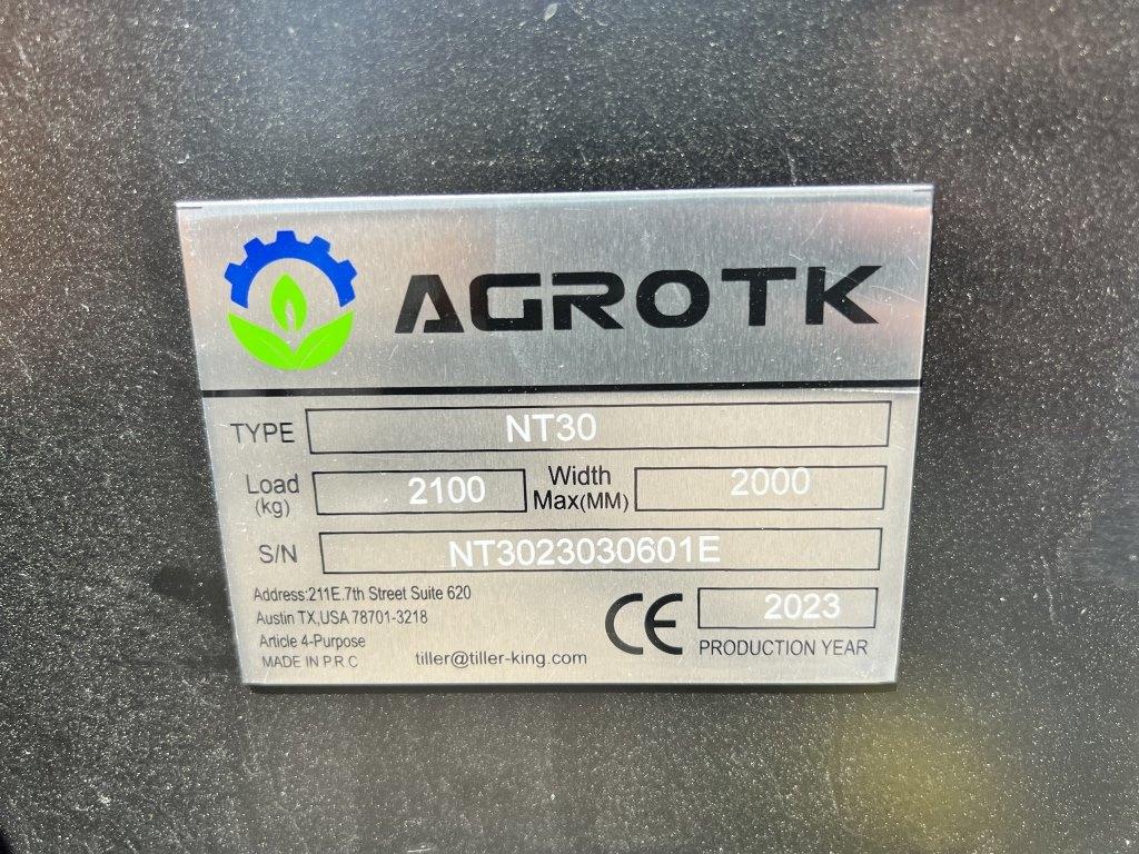 2023 Agrotk NT30 Mini Hydraulic Excavator