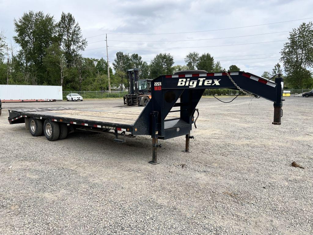2017 Big Tex 22GN T/A Gooseneck Equipment Trailer