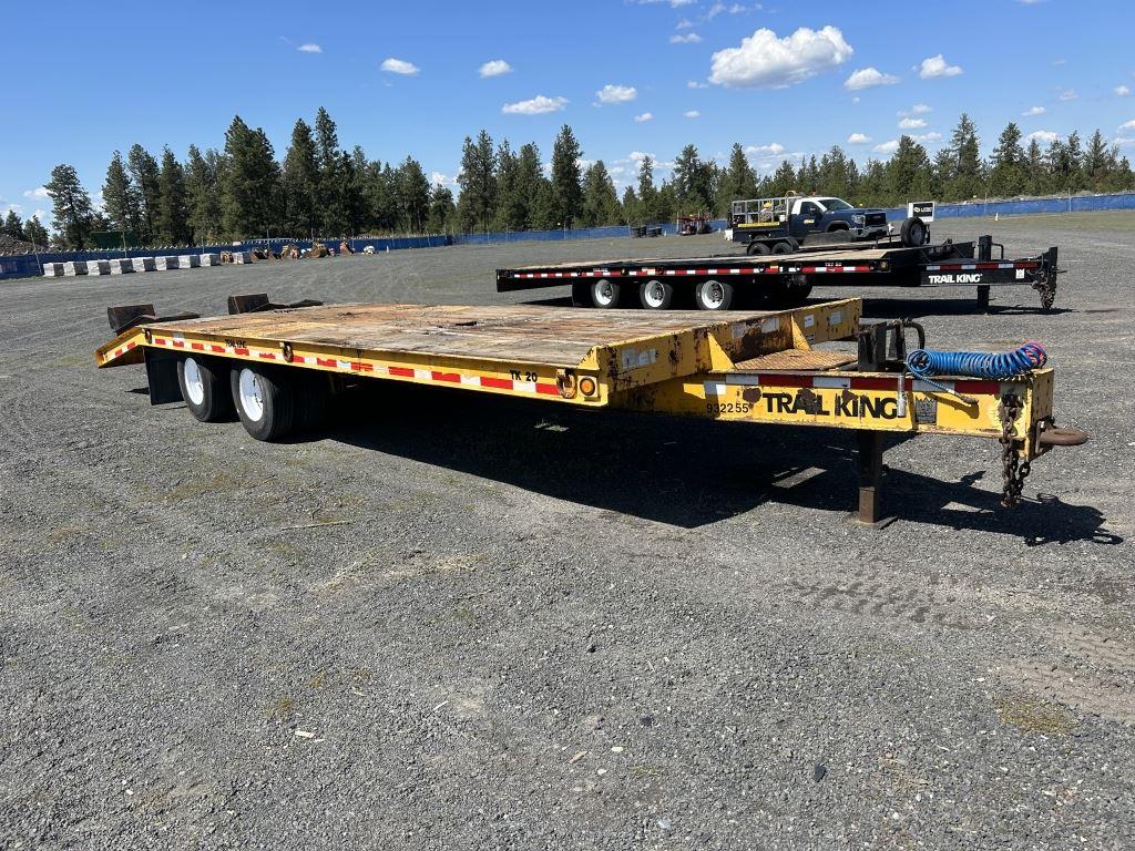 2006 Trail King TK20 T/A Equipment Trailer