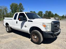 2011 Ford F250 HD Extra Cab 4x4 Pickup
