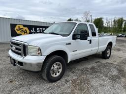 2006 Ford F250 SD XLT 4x4 Extra Cab Pickup