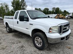 2006 Ford F250 SD XLT 4x4 Extra Cab Pickup