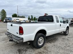 2006 Ford F250 SD XLT 4x4 Extra Cab Pickup