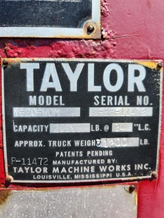 Taylor Y-20-W0M Forklift
