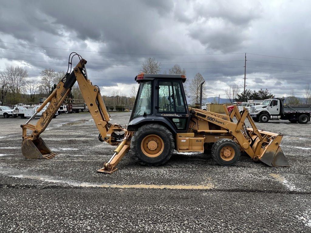 1997 Case 580 Super L 4x4 Loader Backhoe
