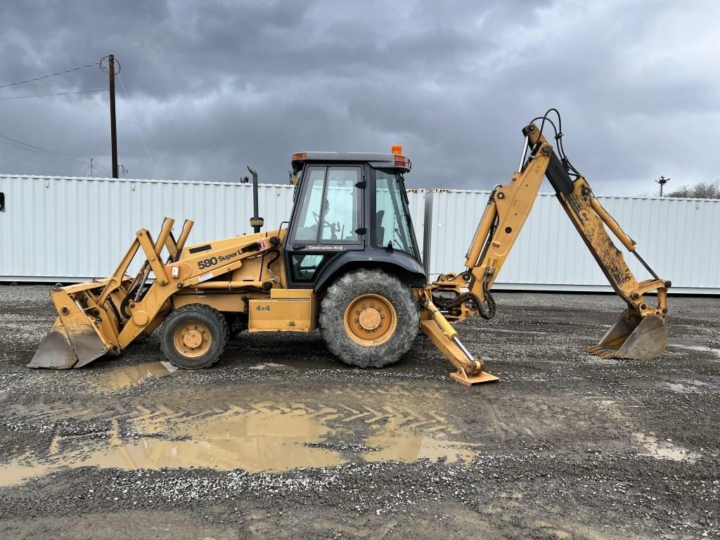 1997 Case 580 Super L 4x4 Loader Backhoe