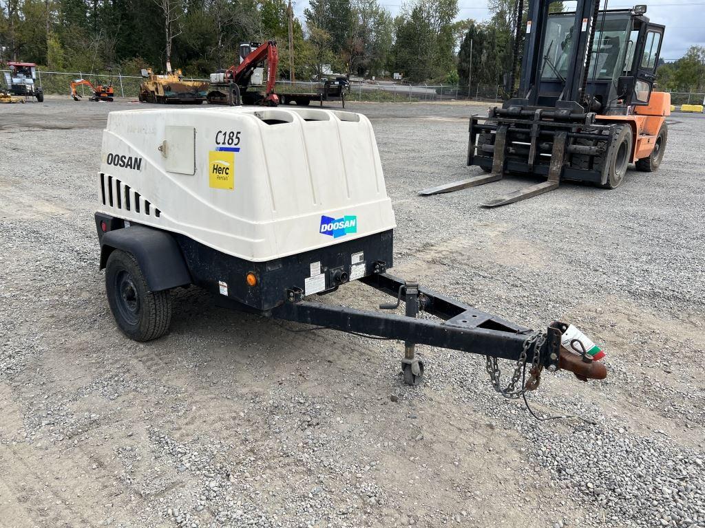 2013 Doosan C185WKU Towable Air Compressor