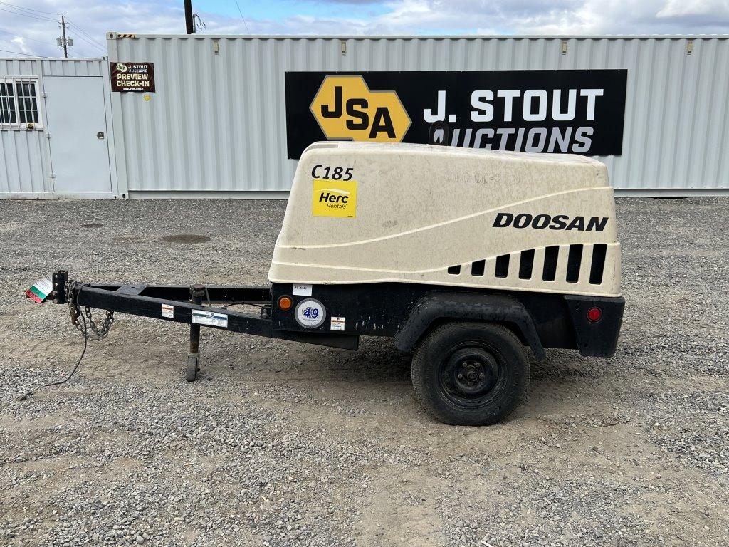 2013 Doosan C185WKU Towable Air Compressor