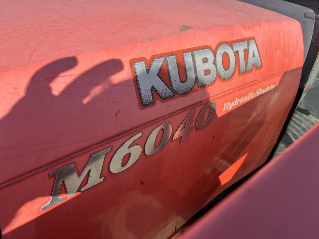 2008 Kubota M6040D Ag Tractor