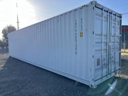 2023 40' High Cube Shipping Container