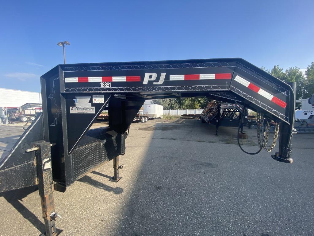 2015 PJ T/A Gooseneck Equipment Trailer
