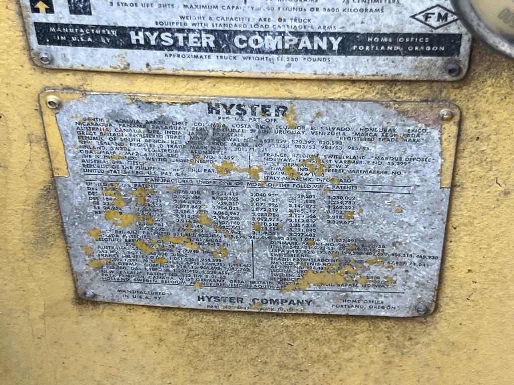 Hyster H80C Forklift
