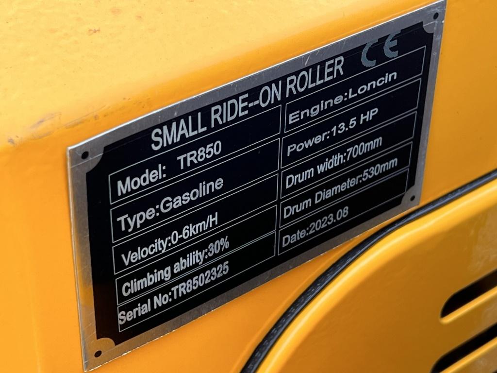 2023 Traner TR850 Tandem Vibratory Roller