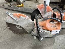 Stihl TS420 Cut Off Saws, Qty. 2