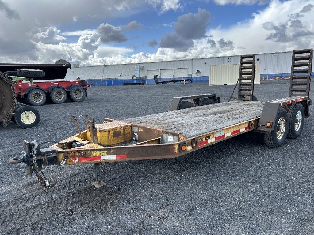 1999 Trail King TK12U T/A Equipment Trailer