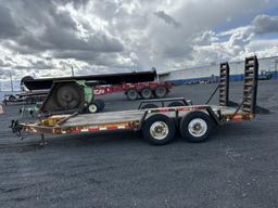 1999 Trail King TK12U T/A Equipment Trailer