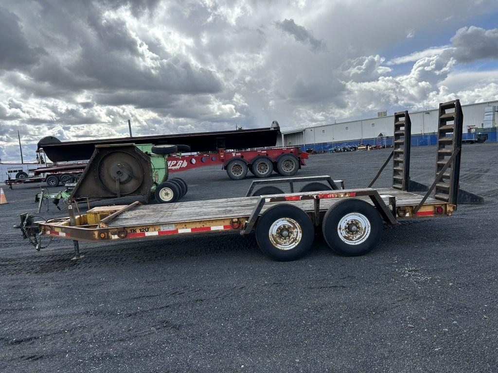 1999 Trail King TK12U T/A Equipment Trailer