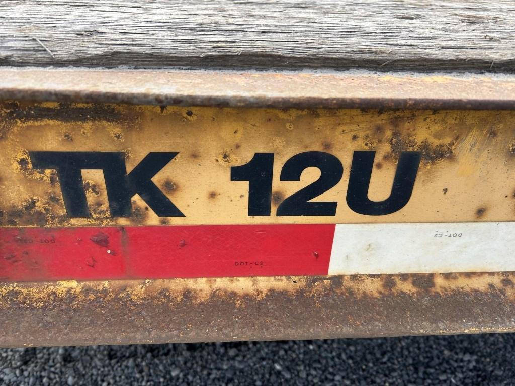 1999 Trail King TK12U T/A Equipment Trailer