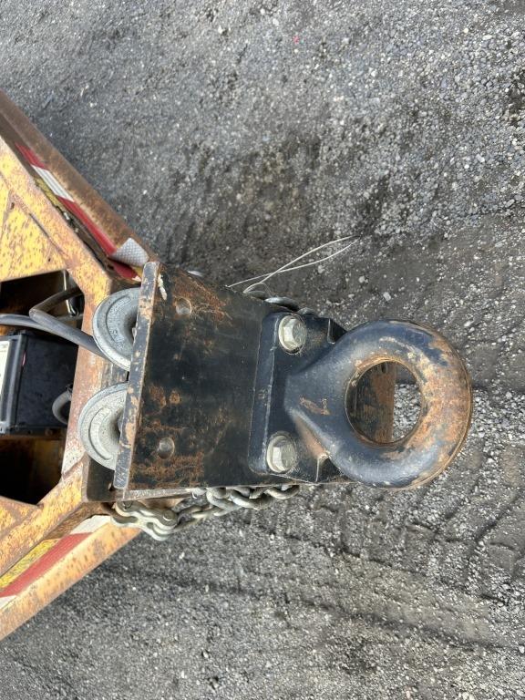 1999 Trail King TK12U T/A Equipment Trailer