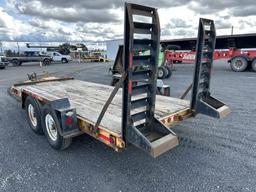 1999 Trail King TK12U T/A Equipment Trailer