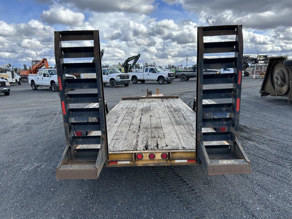 1999 Trail King TK12U T/A Equipment Trailer