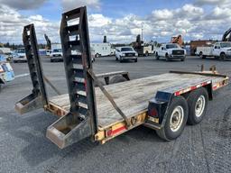 1999 Trail King TK12U T/A Equipment Trailer