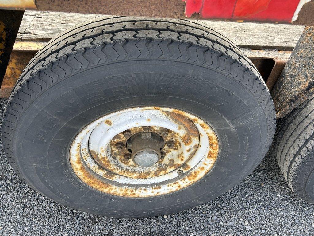 1999 Trail King TK12U T/A Equipment Trailer