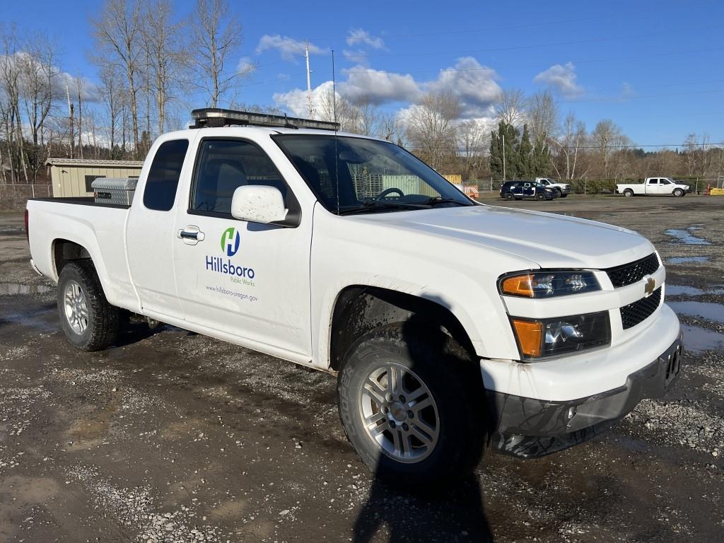 2012 Chevrolet Colorado 4x4 Extra Cab Pickup