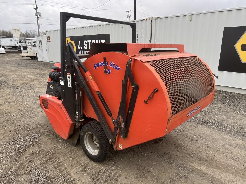 2008 Smithco Sweepstar V60 Golf Course Sweeper