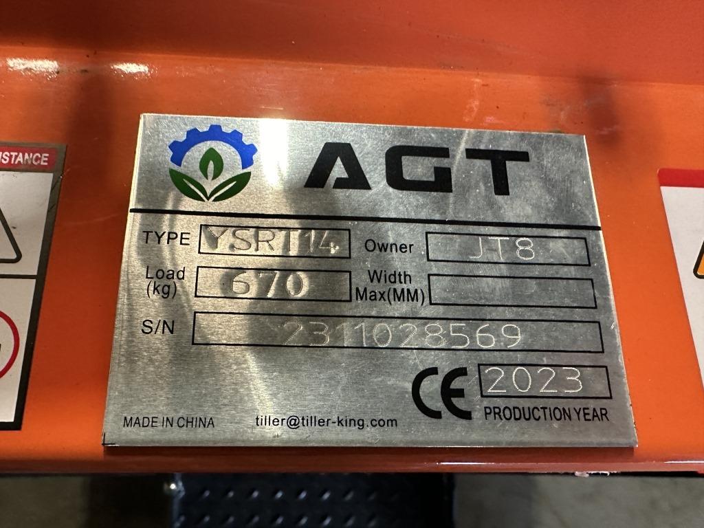 2023 AGT YSRT14 Mini Compact Track Loader