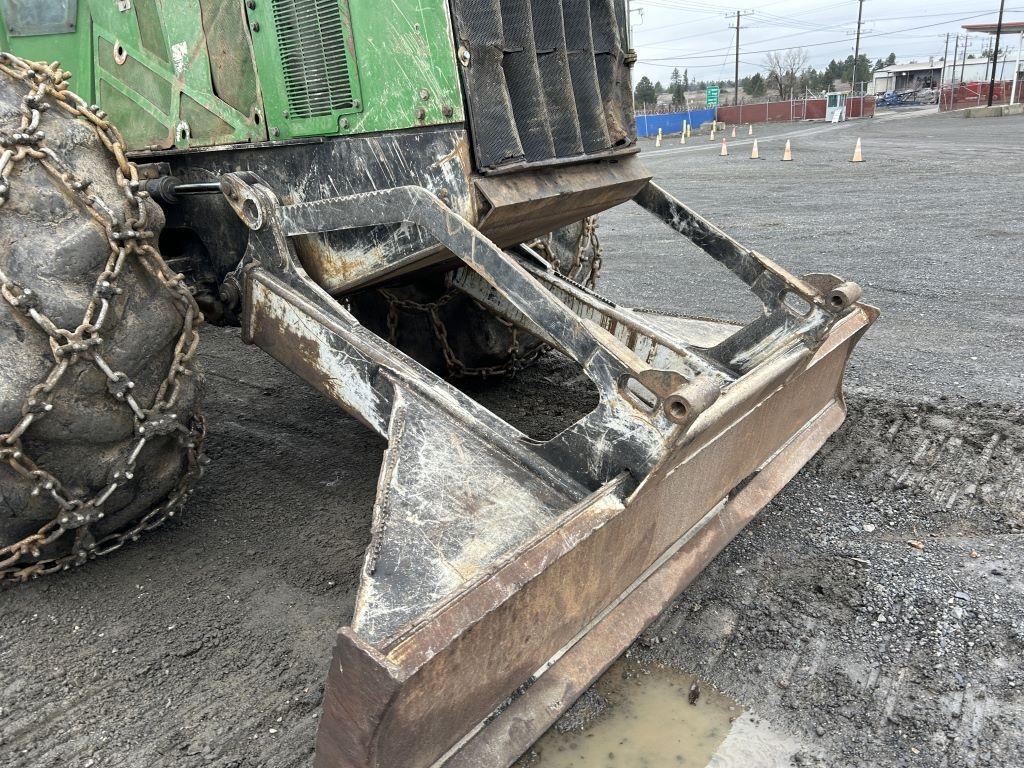 2012 John Deere 648H Skidder