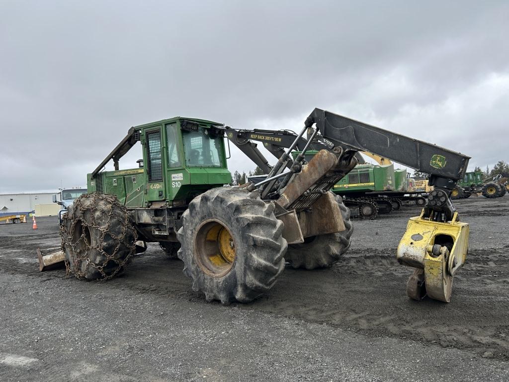 2012 John Deere 648H Skidder