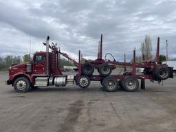 2020 Kenworth T800 Tri-Axle Log Truck
