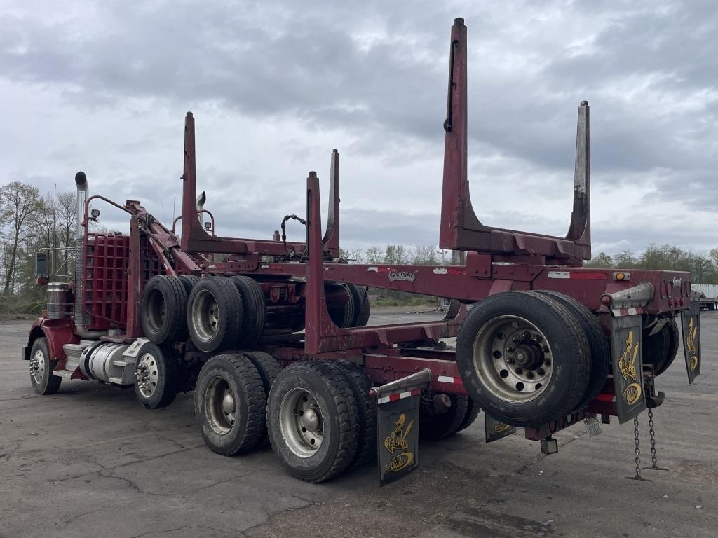 2020 Kenworth T800 Tri-Axle Log Truck