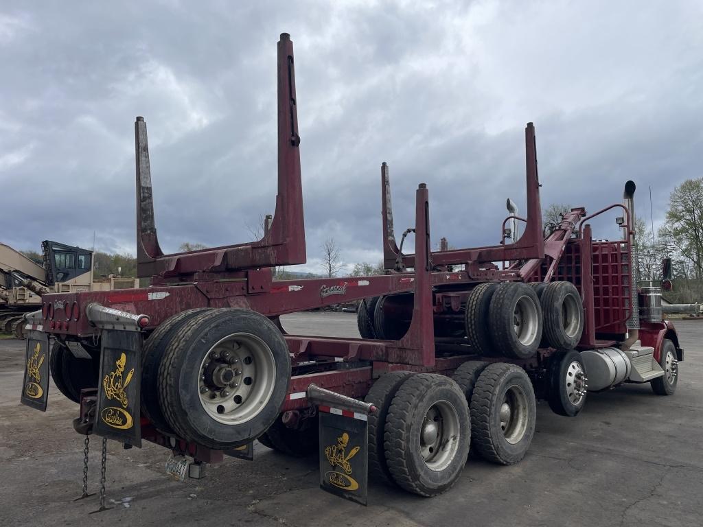 2020 Kenworth T800 Tri-Axle Log Truck