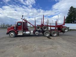 2020 Kenworth T800 Tri-Axle Log Truck