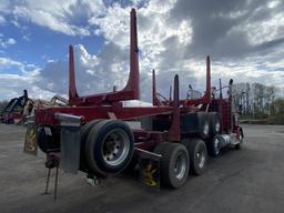 2020 Kenworth T800 Tri-Axle Log Truck