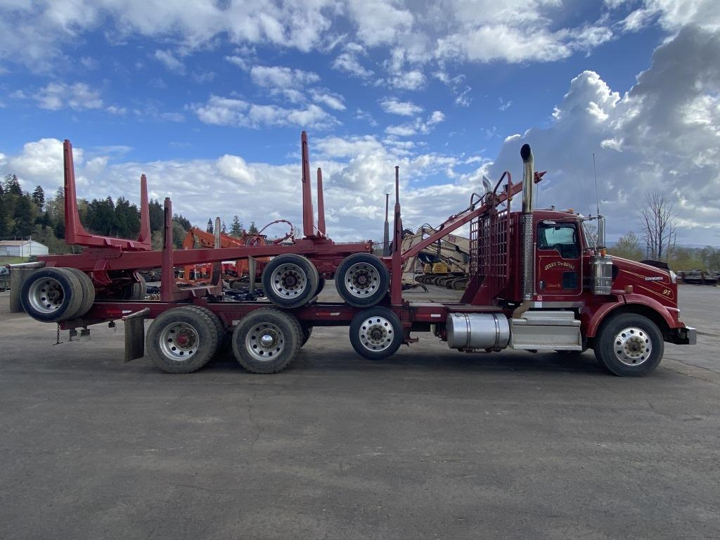 2020 Kenworth T800 Tri-Axle Log Truck