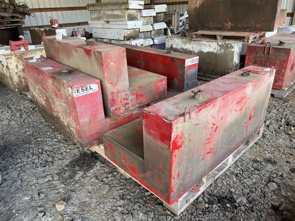 Delta L Shape Transfer Tanks, Qty 4